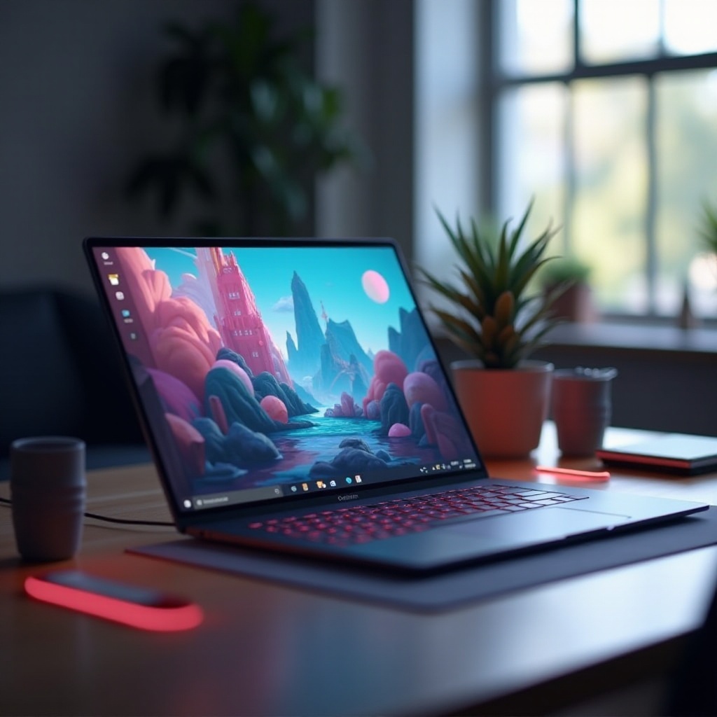 ноутбук для рисования и игр