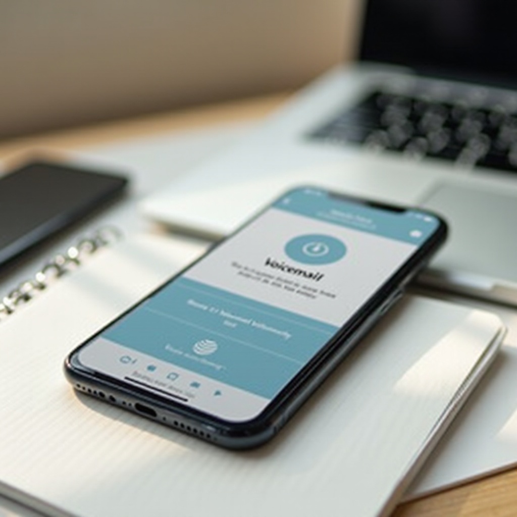 كيفية إعداد بريد صوتي على آيفون في AT&T