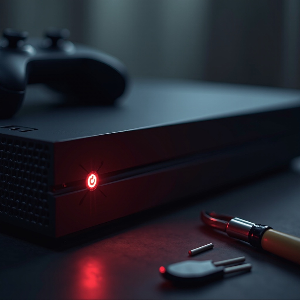 xbox 360 мигает красным