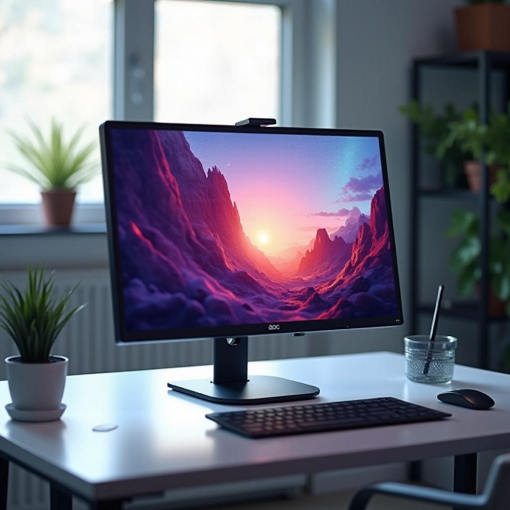 best buy aoc portable monitor