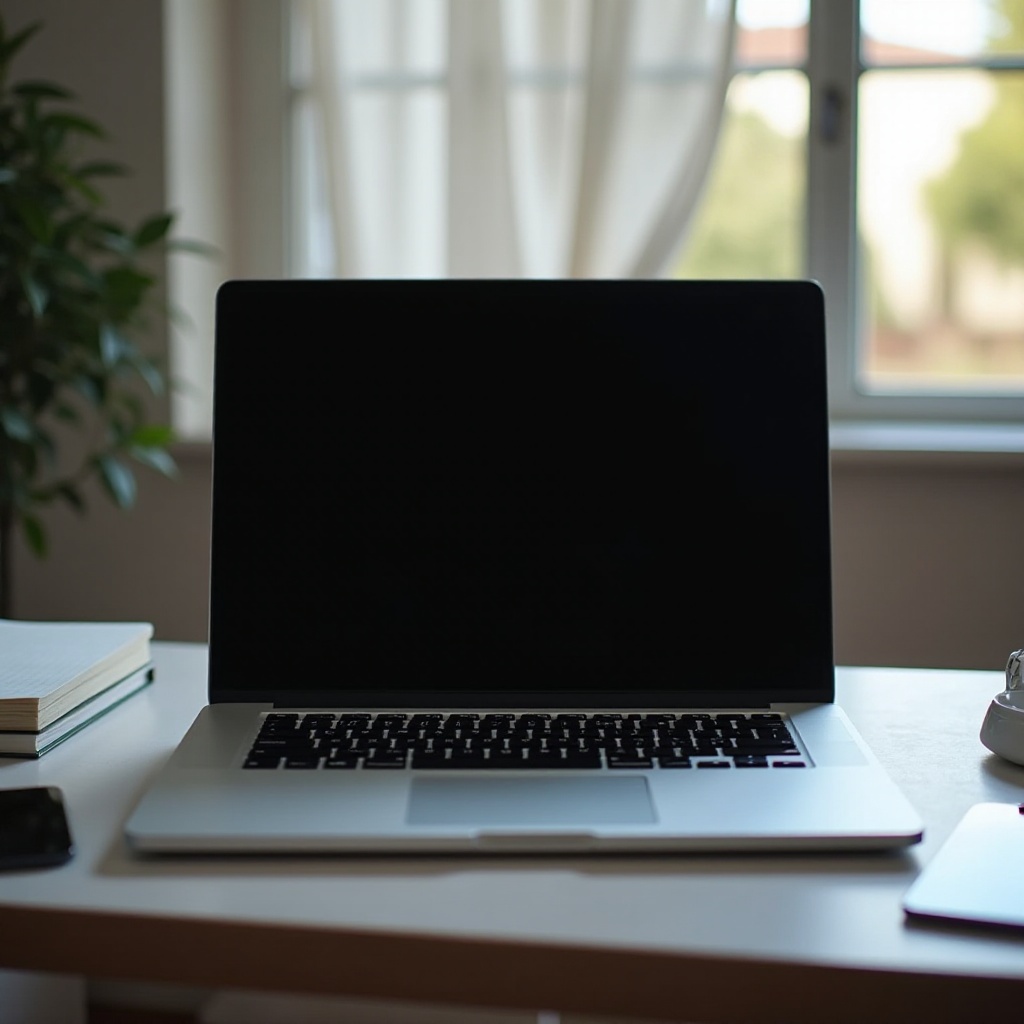 nowy laptop HP nie chce się włączyć