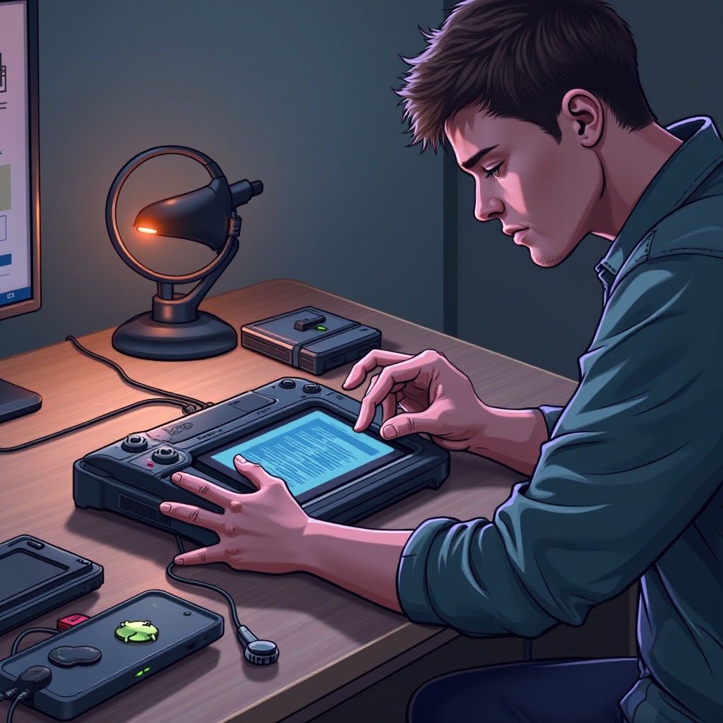 steam deck не се включва