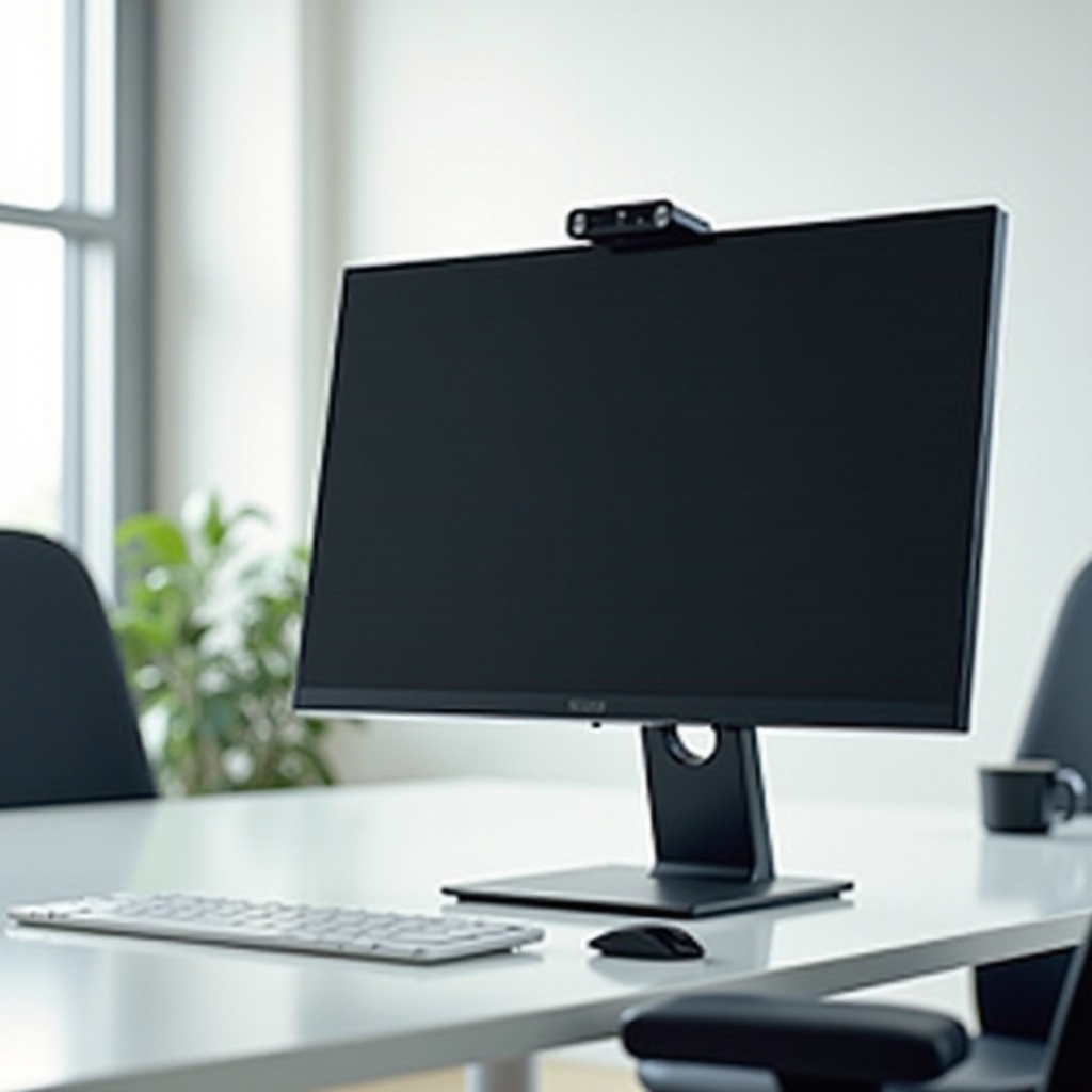 monitory HP z kamerą i głośnikami