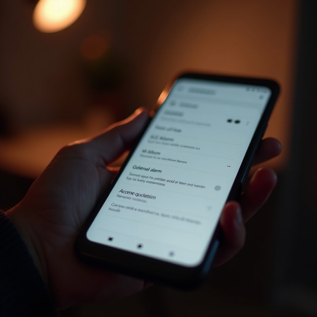 كيف أضبط المنبه على هاتفي الأندرويد