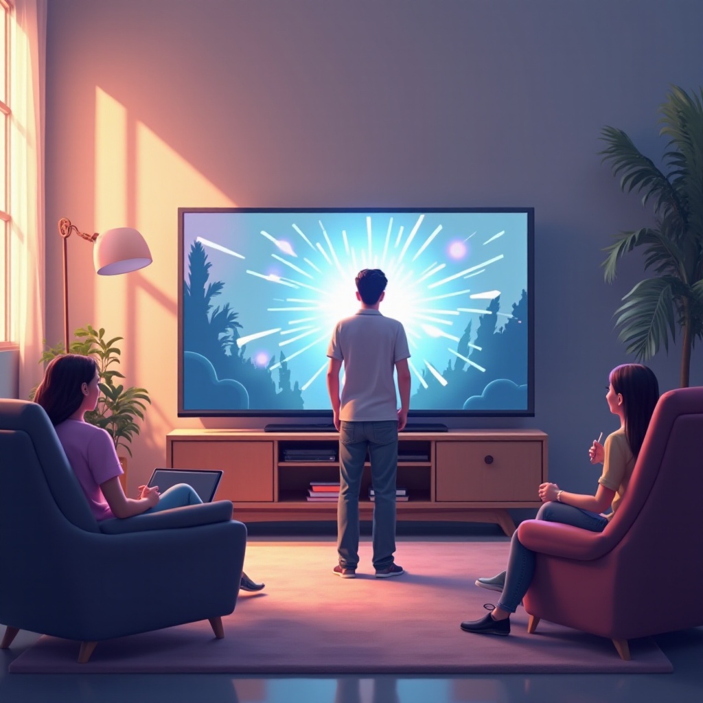 sharp tv трепћуће светло