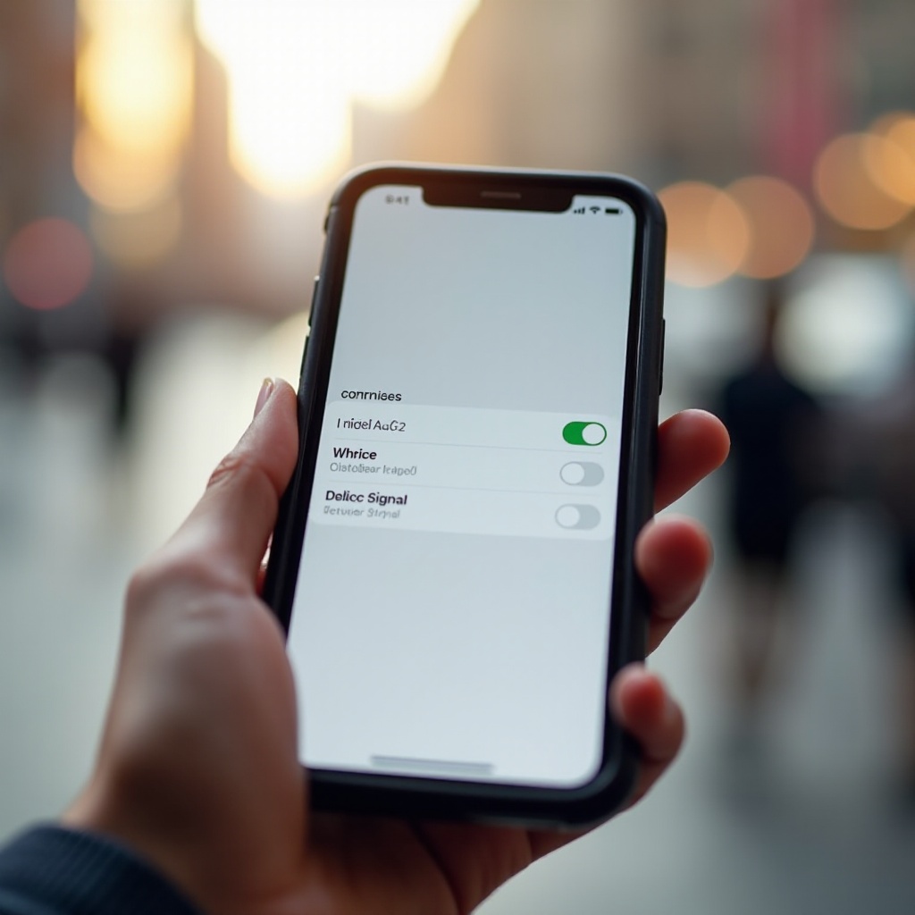 jak zkontrolovat sílu signálu wifi na iphone