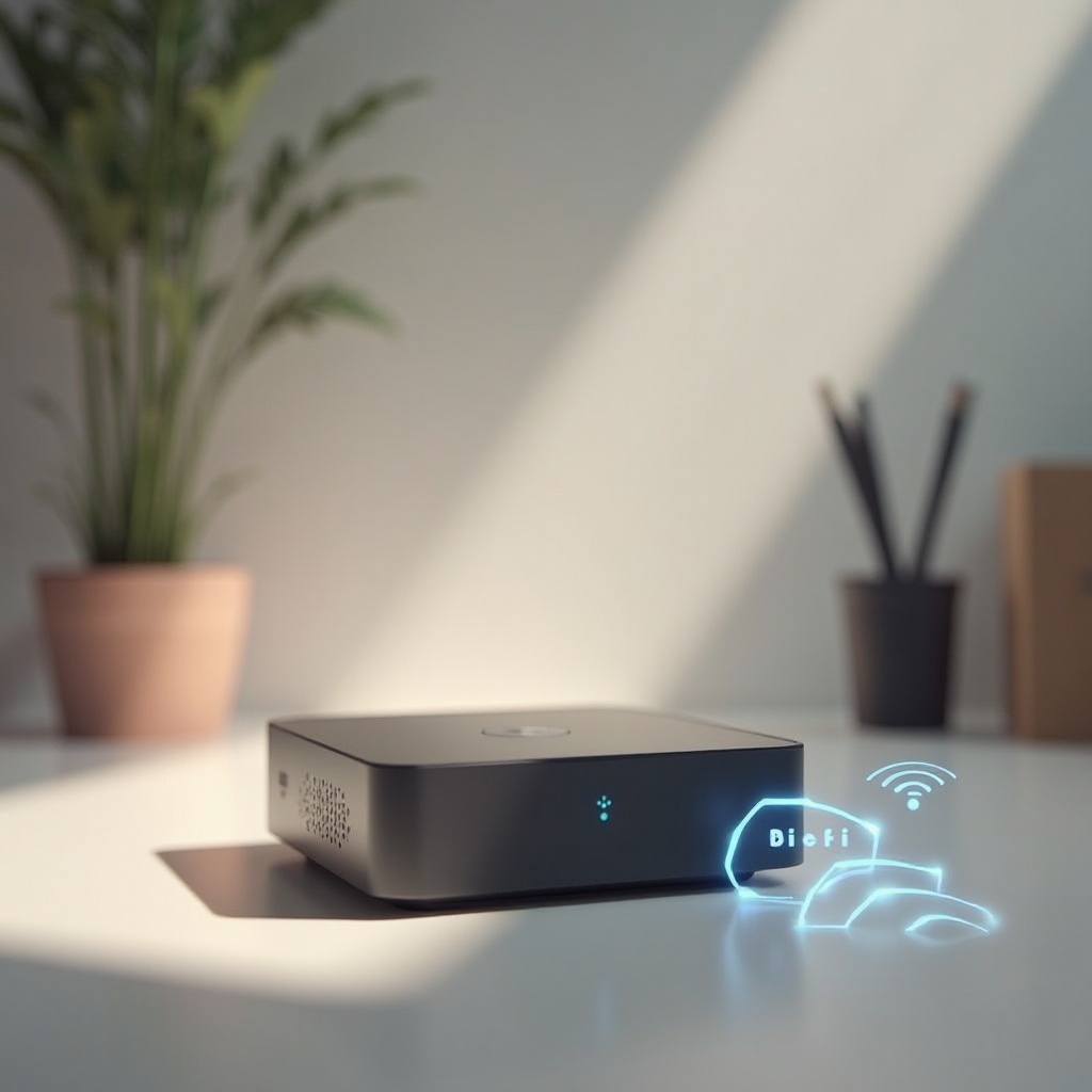 جهاز كمبيوتر صغير مع واي فاي