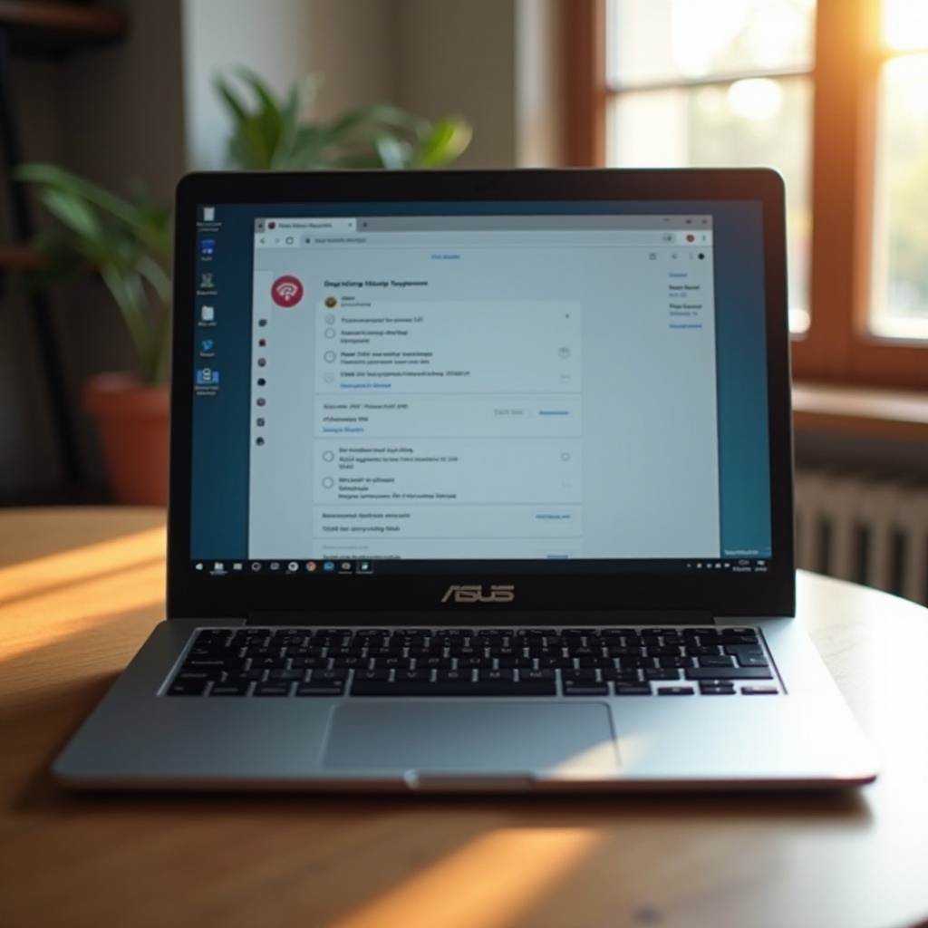 asus laptop wifi ciągle się rozłącza
