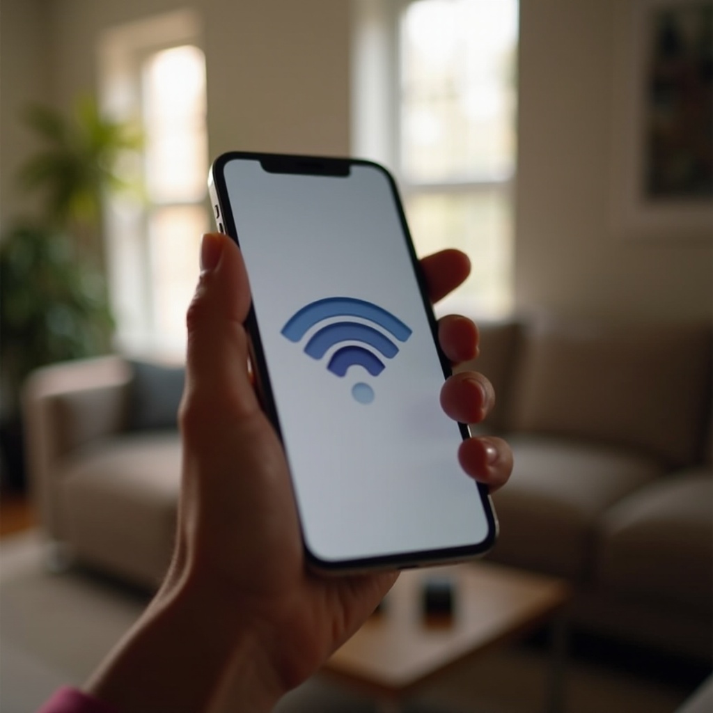 как проверить уровень сигнала wifi на iphone