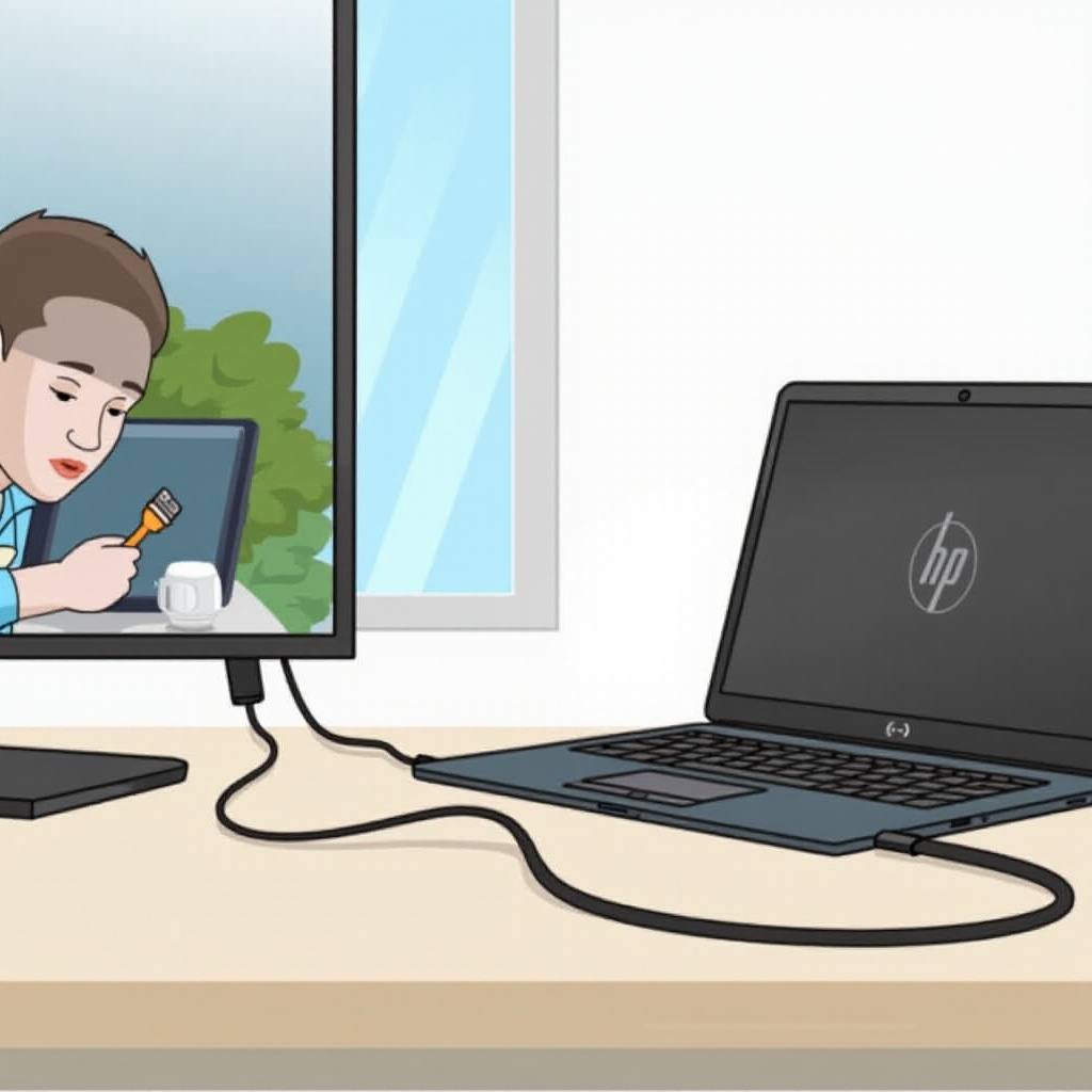 portul hdmi nu funcționează pe laptopul HP