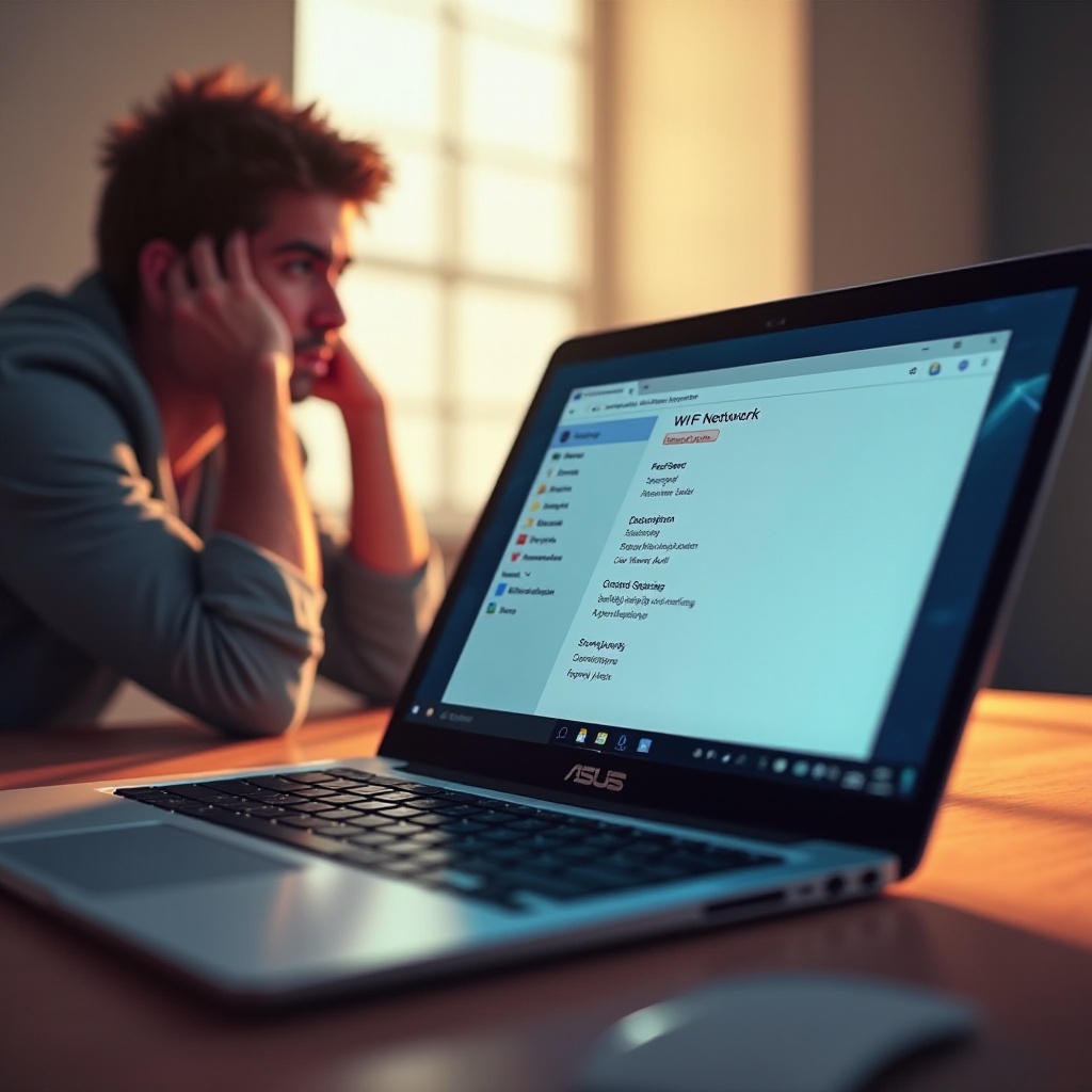 asus laptop wifi се стално прекида
