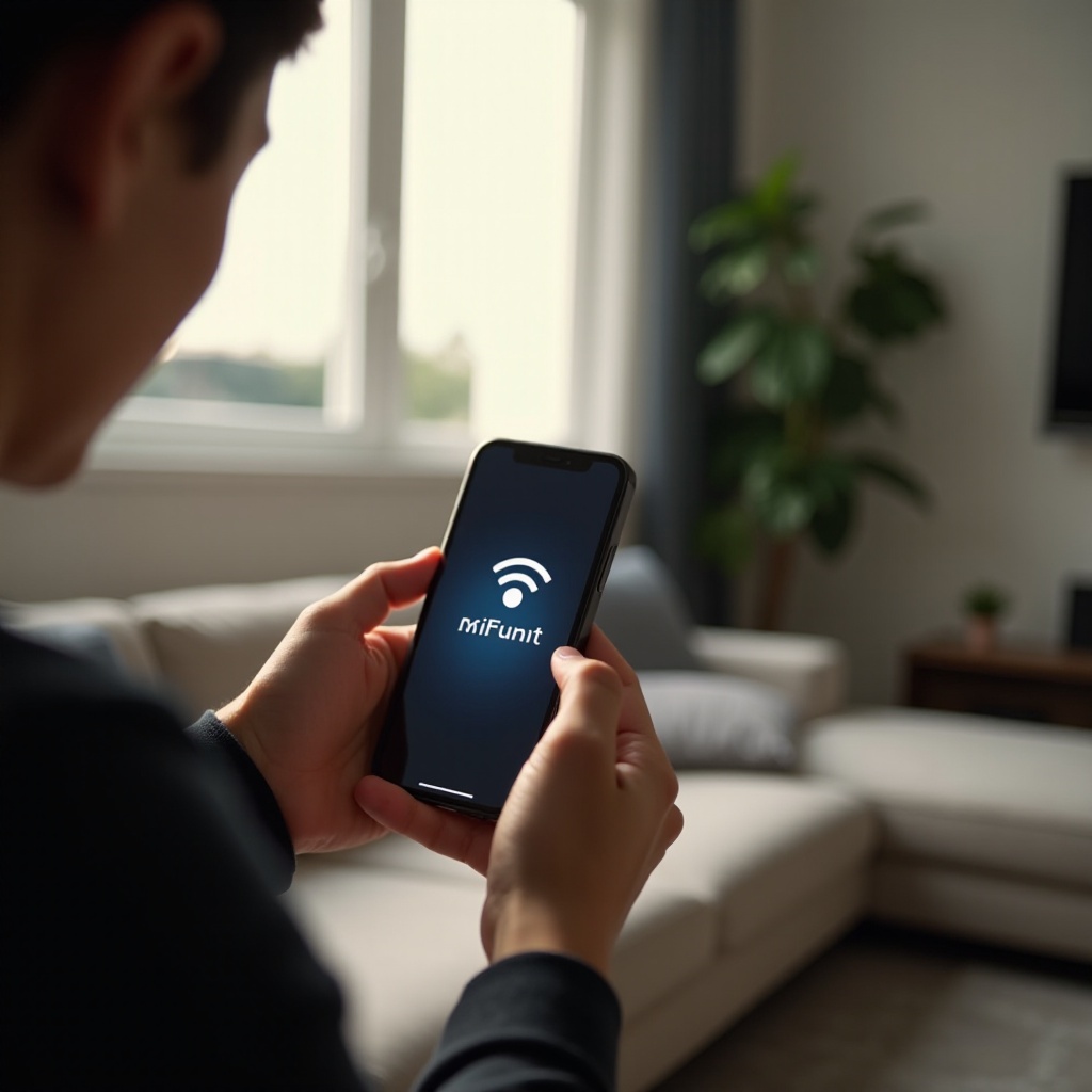как да проверя силата на wifi сигнала на iphone