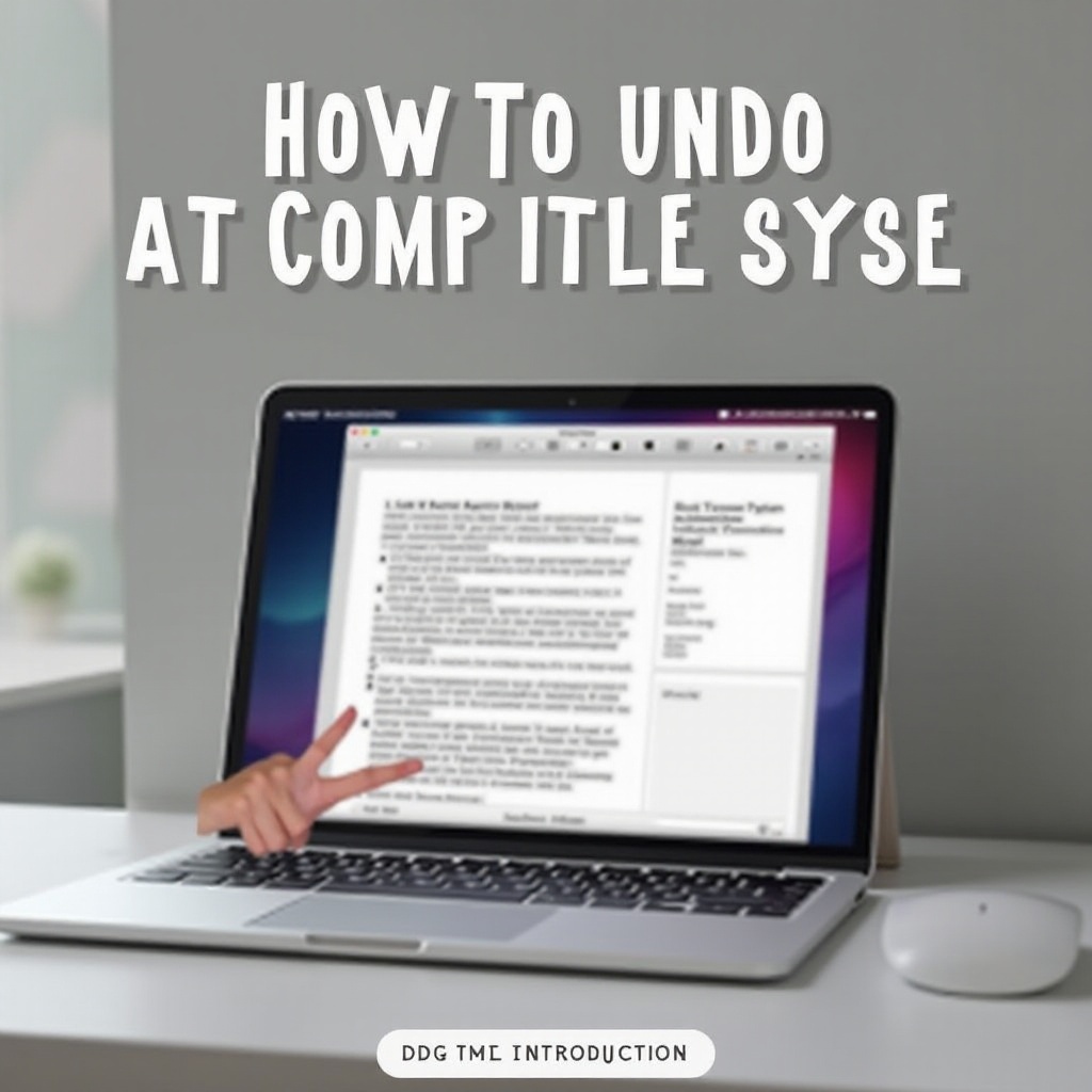 كيف تتراجع على جهاز iPad