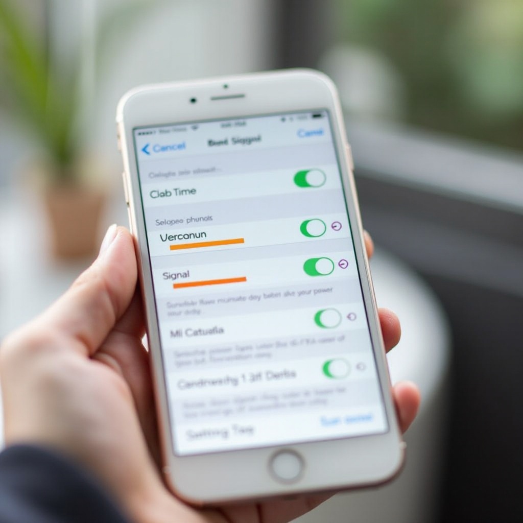 how to check wifi signal strength on iphone