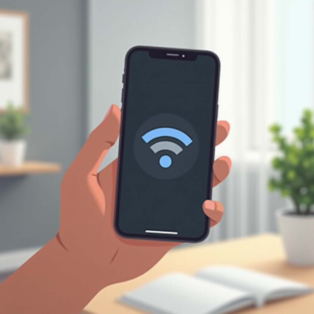 jak sprawdzić siłę sygnału wifi na iphone
