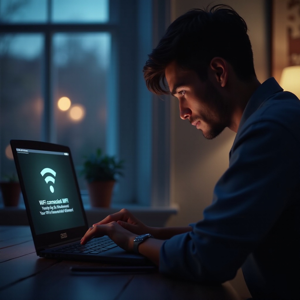 asus laptop wifi continuă să se deconecteze
