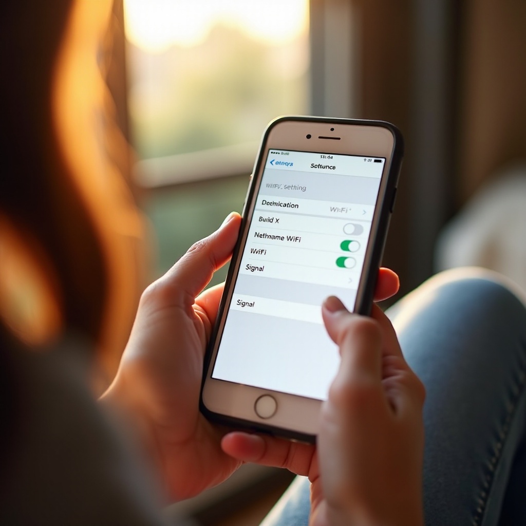 cum să verifici puterea semnalului wifi pe iphone