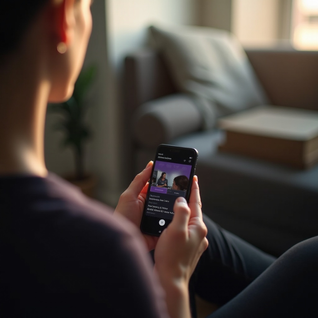 jak uložit streamy na Twitchi na telefonu