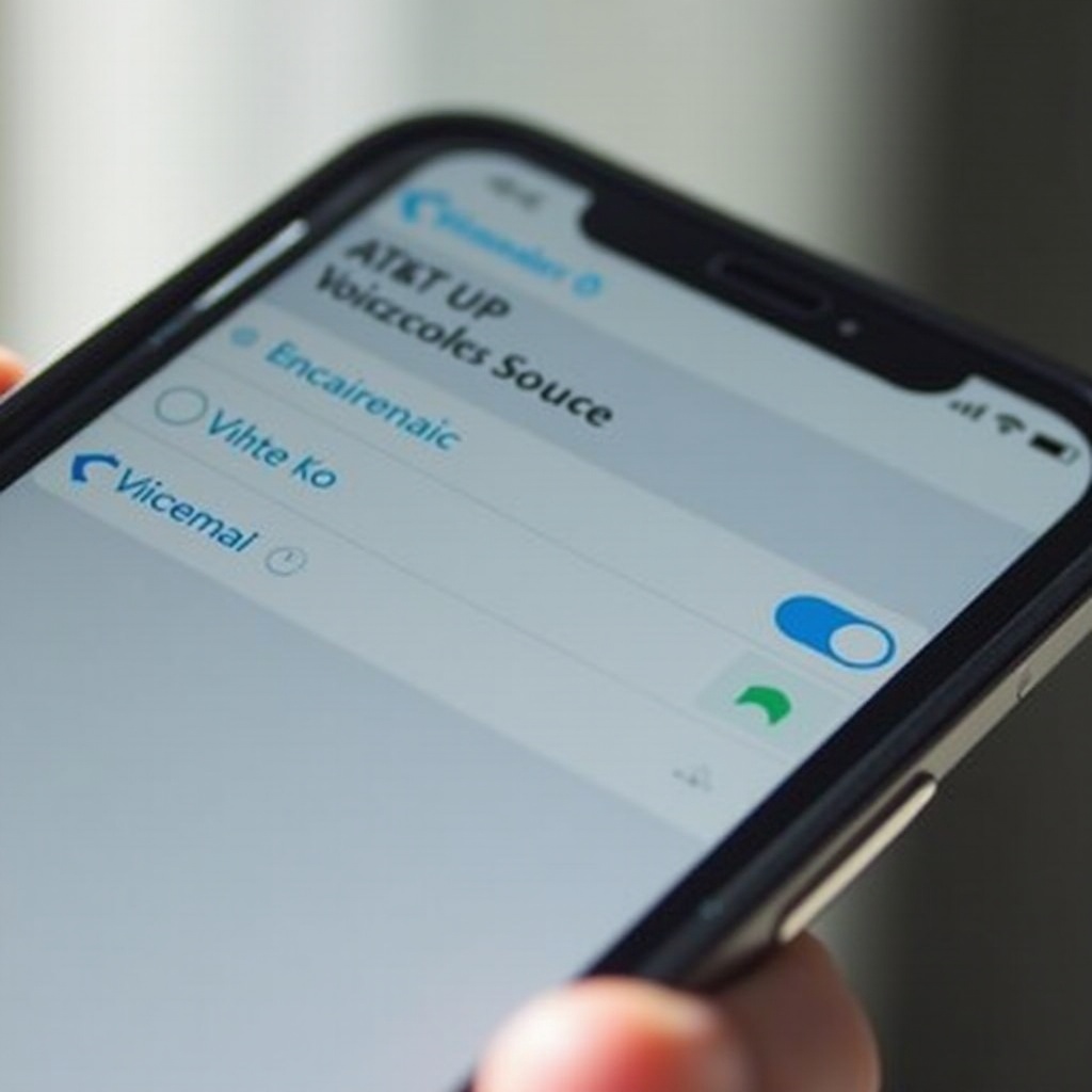 cum să setezi mesageria vocală pe iPhone la AT&T