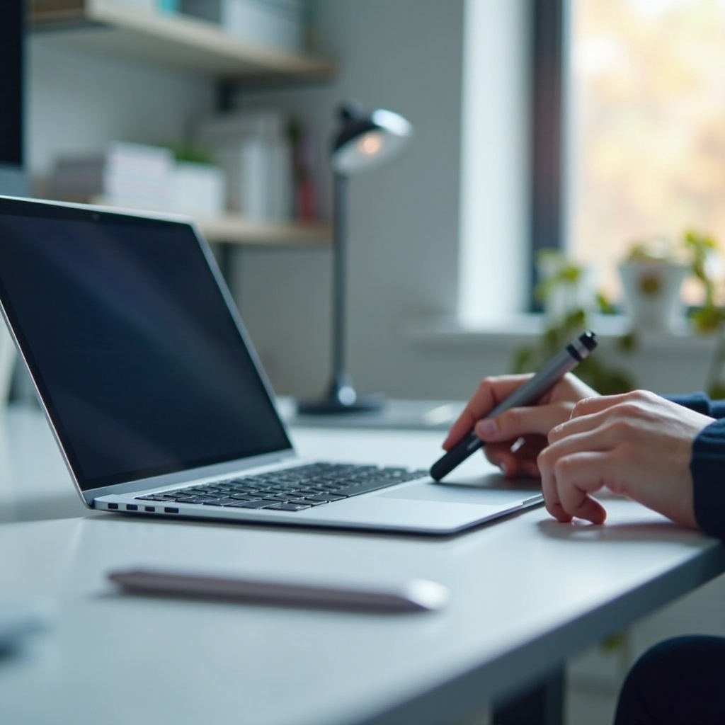 pióro dotykowe do laptopa z systemem Windows