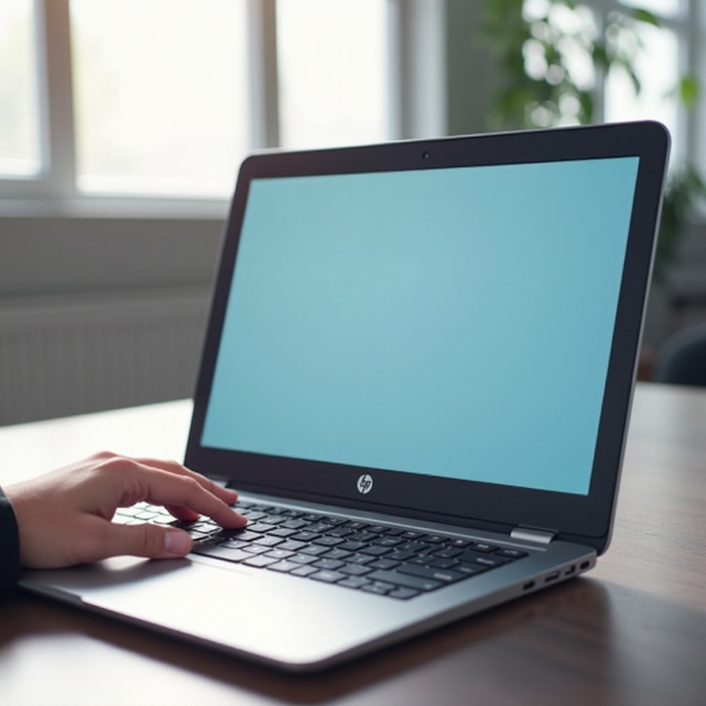 nový notebook HP se nezapne