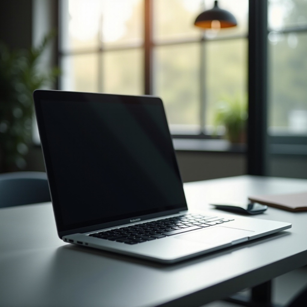 ekran macbook przyciemniony i nie można zmienić jasności