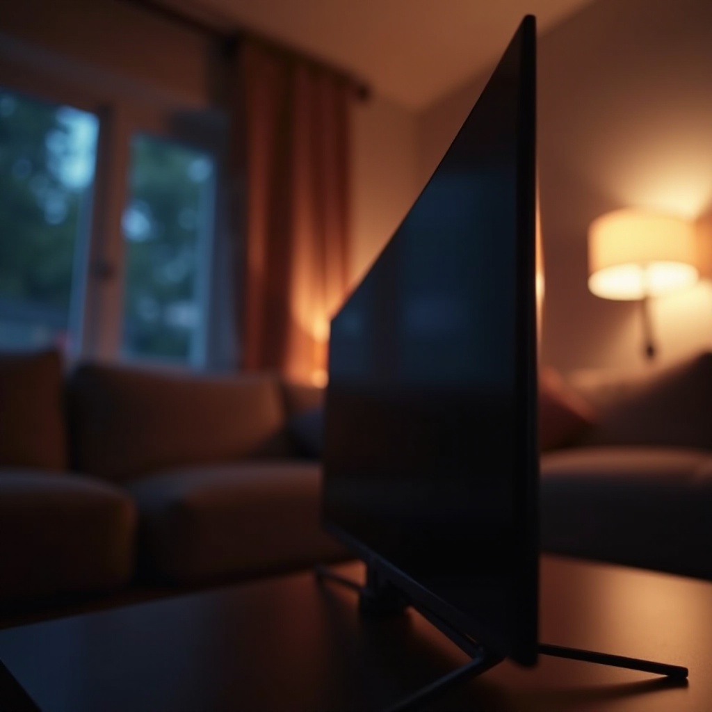 televizor sharp lumină intermitentă