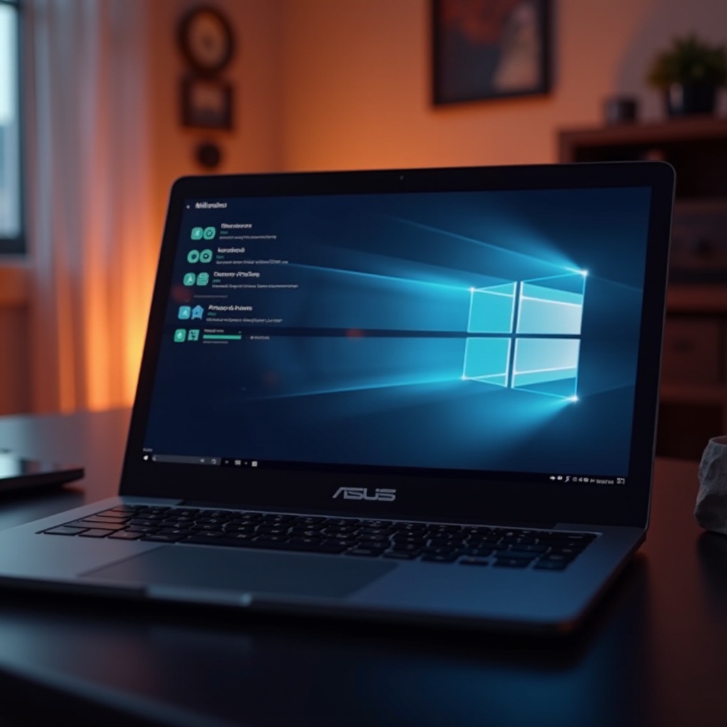 الواي فاي في لابتوب asus يستمر في الانفصال