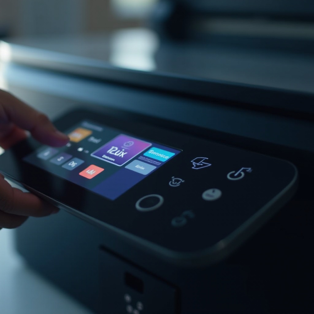 how to check ink status on printer