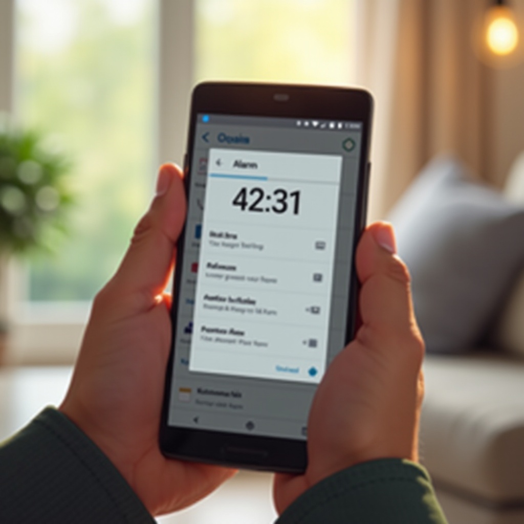 jak nastavit budík na mém telefonu s Androidem