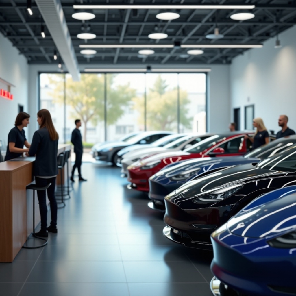 предоставляет ли Tesla подменные автомобили