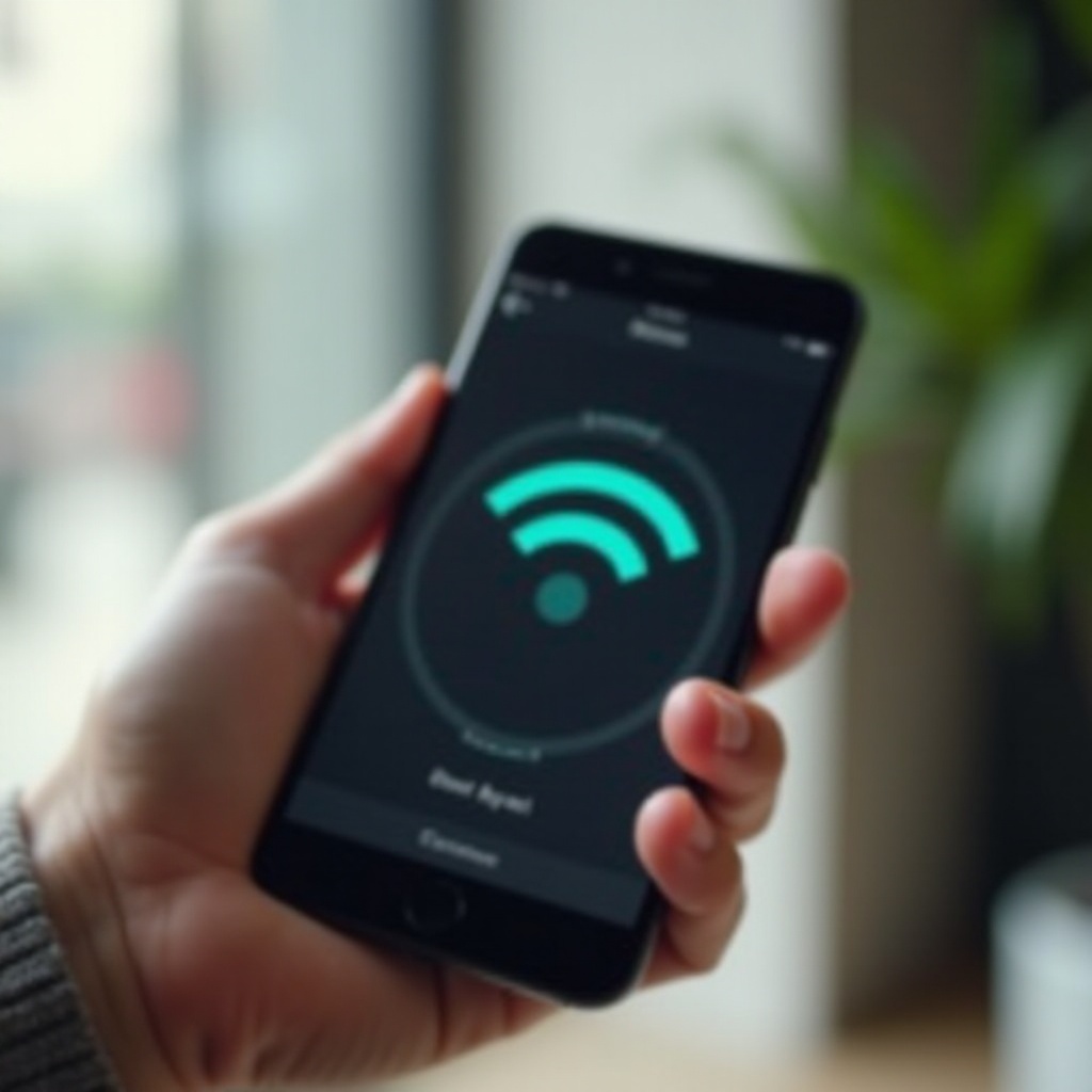 how to check wifi signal strength on iphone