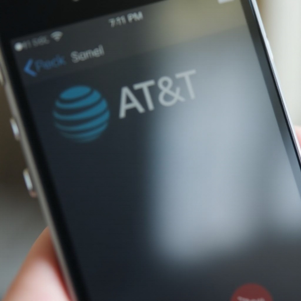 jak ustawić pocztę głosową na iPhone w AT&T